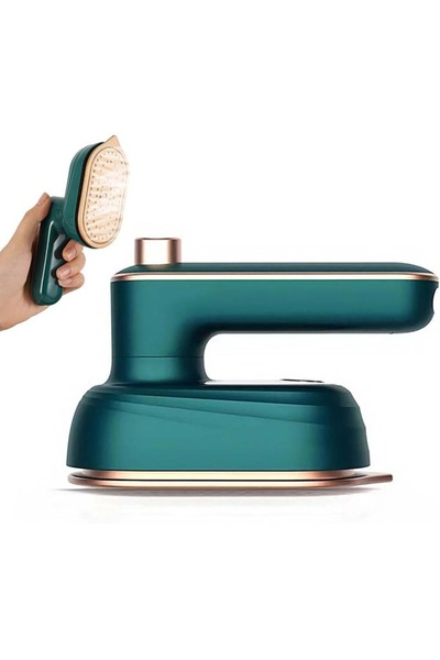 NO BRAND Handheld Steam Iron - 2-in-1 Garment Steamer & Dry Iron, Fast Heatin...