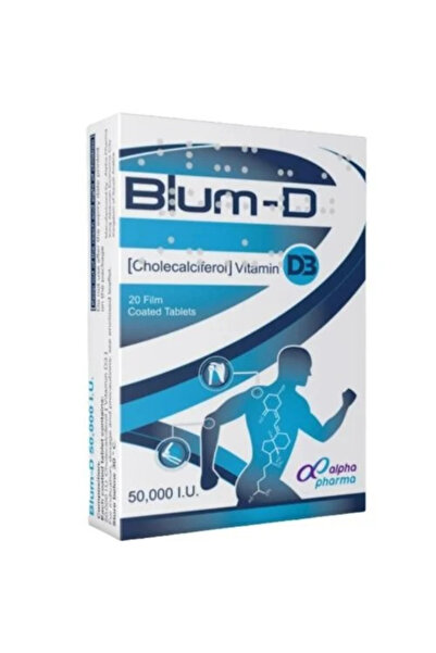 BLUM-D 50000 وحدة دولية 20 قرصًا