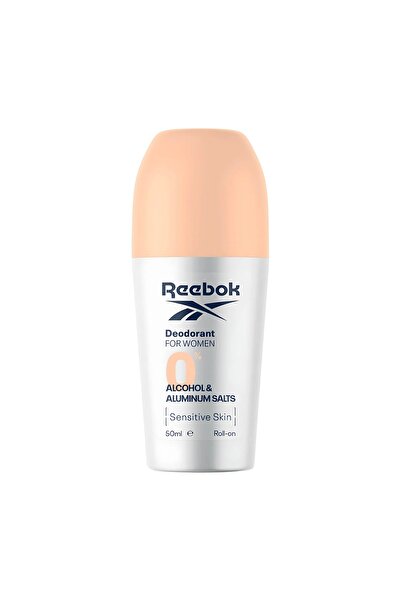 Reebok Deodorant Roll on 0% Alcohol & Aluminum Salts 50ml Sensitive Skin