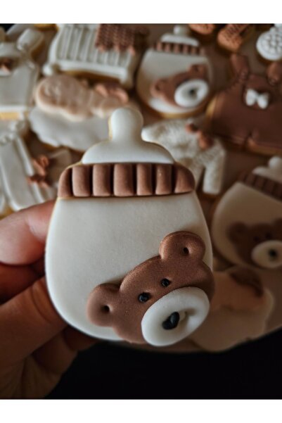 Mimosa Bakery Yenidoğan İsimli Ayıcık Biberon Tulum ArabaBeşik Bulutta Uyuyan...