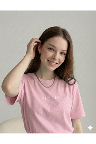 FAVORİST Minimal Women's Cotton Polyester Tshirt