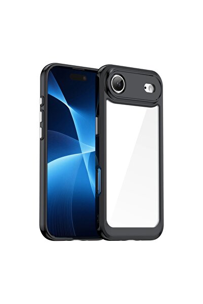 OEM Outer Space MagSafe Case for iPhone 17 Air Black/Trans