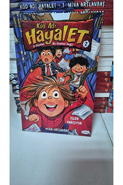 Hepsi Çocuk Yayınevi KOD ADI HAYALET-2/,İŞLER KARIŞIYOR (TERS KİTAP)