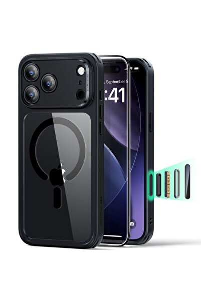 ESR Carcasă hibridă clasică cu sticlă pentru iPhone 17 Pro