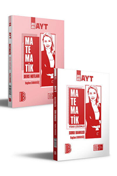Benim Hocam Yayınları 2026 AYT Matematik Ders Notları ve Soru Bankası Seti