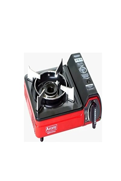 Orcamp Tekli Mini Portatif Ocak kırmızı