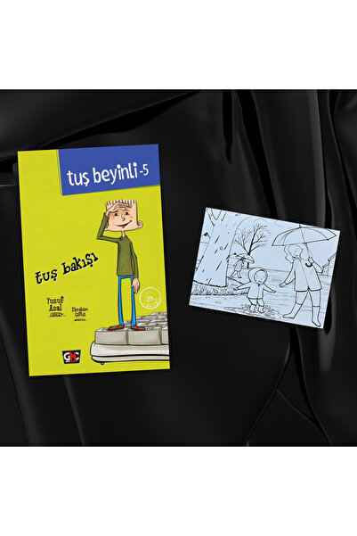 Genç Nesil Tuş Beyinli 5 / Tuş Bakışı/ Ciltli / Kartpostal Boyama Hediye