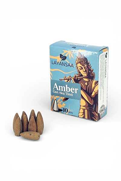 Layansaa Amber Geri Akış Tütsüsü | Şelale Tütsü