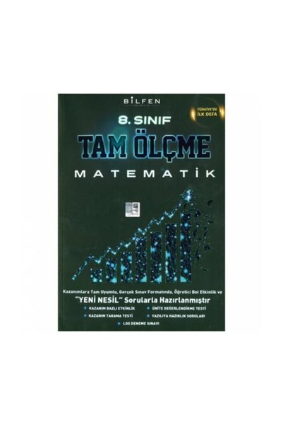 Bilfen Yayıncılık Bilfen 8. Sınıf Lgs Matematik Tam Ölçme Kitabı Yeni