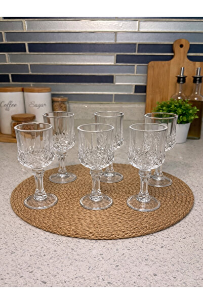 GACASA Ayaklı Kahve Sunum Bardağı 6'lı