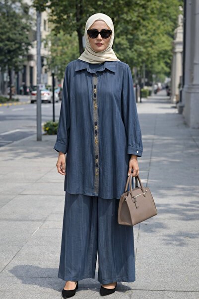 FUAT GÜRSEN Piping Bead Embroidered Double Suit