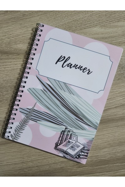 Kapudan 52 Weeks Unlimited Spiral 15X21 Daily/Weekly Planner