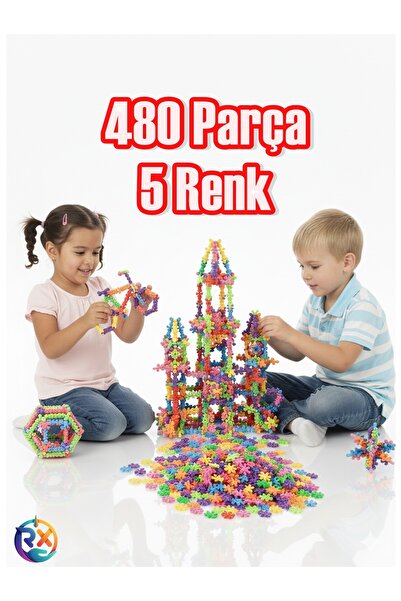 Rovexa Master Molecules 480 Parça STEM Eğitici Oyuncak 3D Zeka Geliştirici Ya...