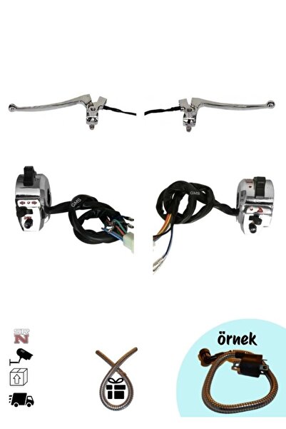 GMS Cg nikel fren + debriyaj kol ve kütüğü + sağ sol kumanda takımı (+buji ka...