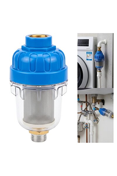 gaman Washing Machine Protective Pre-Filter - Anti-Limescale, Anti-Rust and S...