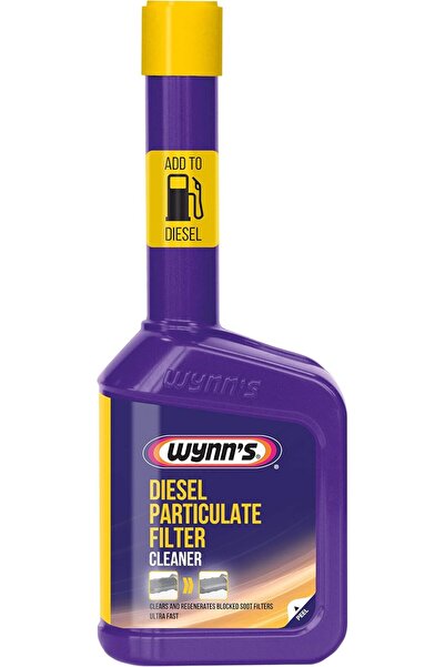 Wynns منظف مرشح جسيمات الديزل Wynn's 28263، مادة مضافة للوقود، معالج لتجديد م...