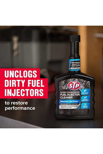 STP 18030 Super Concentrated Fuel Injector Cleaner 12Oz (354ml)