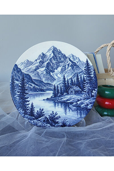 Grandez Home El Yapımı Dekoratif Döküm Duvar Tabağı - Rustik ve Vintage Duvar...