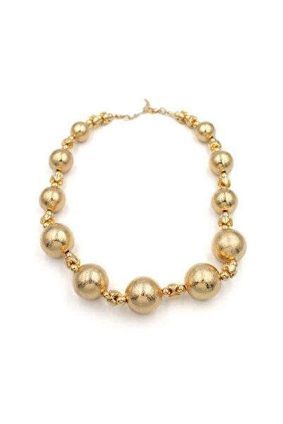 MENESSA Ball Necklace - Gold