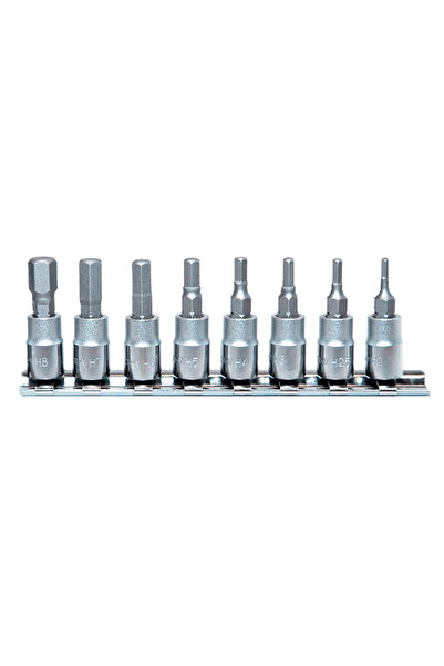 NTTolls NTTools Set de 8 piese 1/4 " CR-V Allen Lokma NCSET14AL