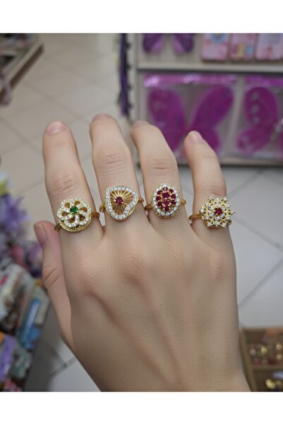 Takıcım Pırıltı Çelik Dönen Stres yüzüğü