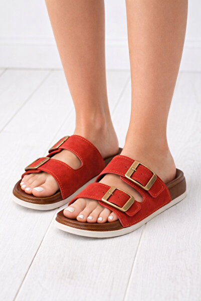 STOCON Мадридські унісекс-капці з ортопедичною підошвою, з двома ремінцями та...