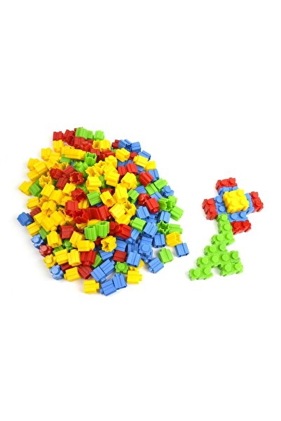 PlayZen Tik-Tak Yapı Seti – Birbirine Geçen Renkli Parçalar | 500 Parça | 3+ Lego Oyuncak