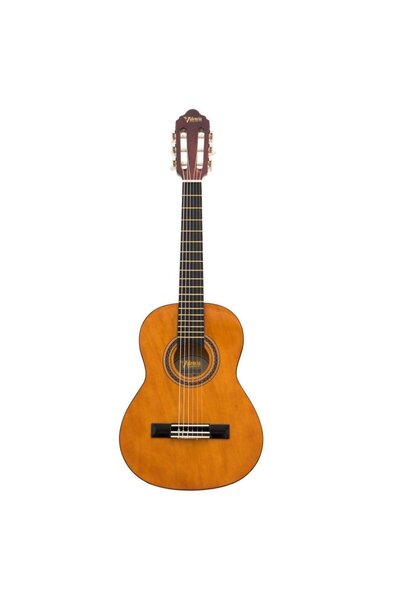 VALENCIA VC101T Klasik Gitar 1/4 (Naturel) | Sap Çelikli - Doğal Ahşap Tonu -...