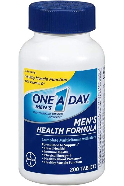 One A Day تركيبة صحة الرجال متعددة الفيتامينات، 200 حبة