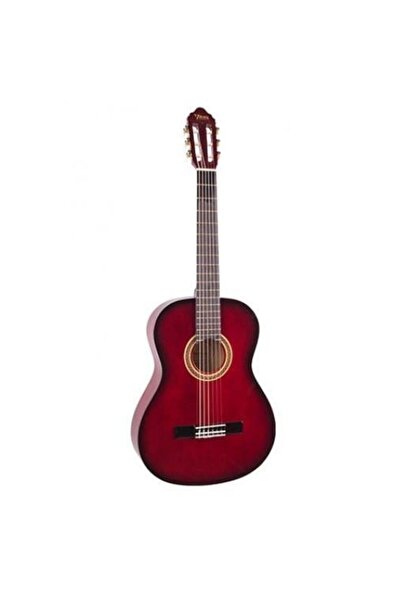 VALENCIA VC103TRDS Klasik Gitar 3/4 (Kırmızı Sunburst) | Sap Çelikli - Canlı ...