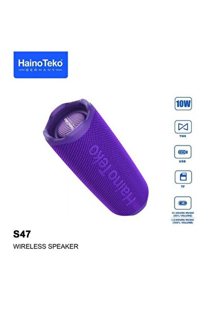 HAINOTEKO مكبر صوت لاسلكي بتقنية بلوتوث من هاينو تيكو S47