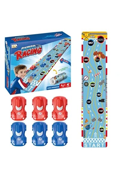 Generic Kids Racing Track Roll Play Mat Game with Toy Cars – Indoor Floor Rac...