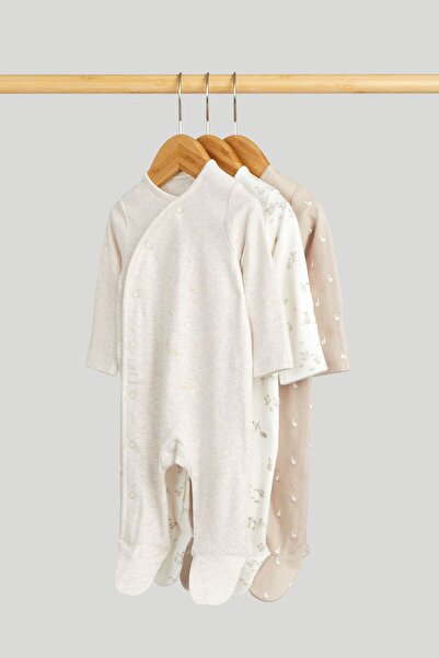 MOTHERCARE عبوة من 3 قطع من ملابسي الداخلية المتكاملة الأولى