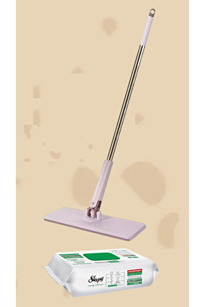 Sleepy Yüzey Temizleme Beyaz Sabun Katkılı Mendil Ve Tembel Mop Tüm Bezleri K...