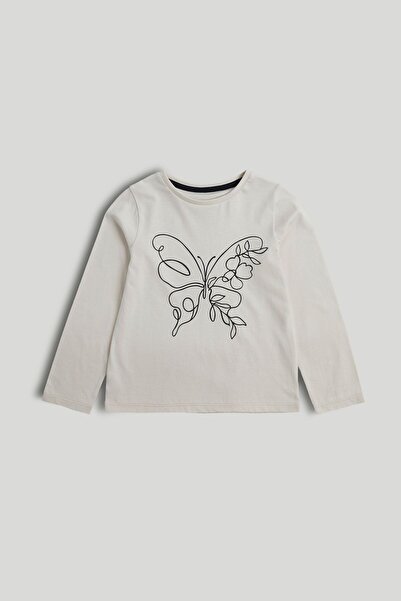 MOTHERCARE Butterfly Long-Sleeved T-Shirt