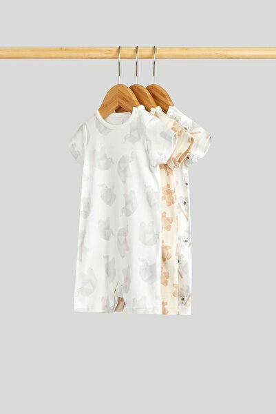 MOTHERCARE 3 Pack Origami Rompers