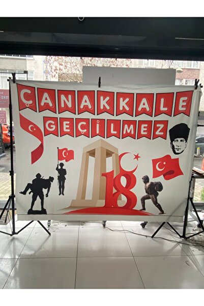 PROMISEBACKDROP2 150x200 Cm 18 Mart Çanakkale Zaferi Fonu Okul Panoları, Etki...