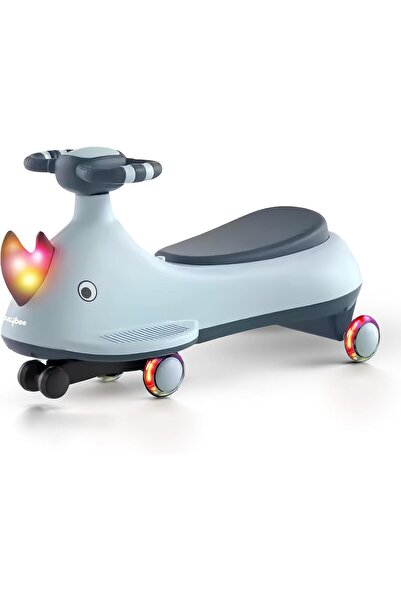 BAYBEE سيارة رينو تويستر للأطفال مزودة بأضواء LED ومؤثرات موسيقية