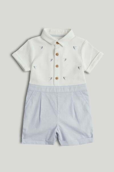 MOTHERCARE جمبسوت مكون من قميص وشورت