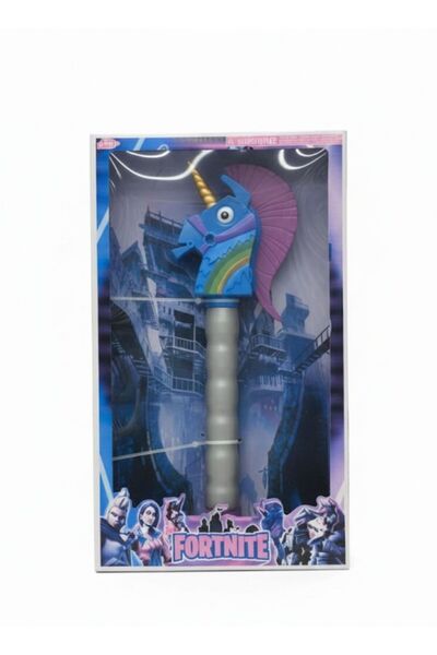 Premium لعبة فأس لاما الغنائم من فورتنايت - لعبة مطرقة وحيد القرن باللونين ال...