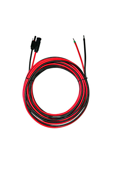 Lexron Solar Kablo Seti (6mm² - MC4 ve Yüksük Montajlı) 5+5 Metre