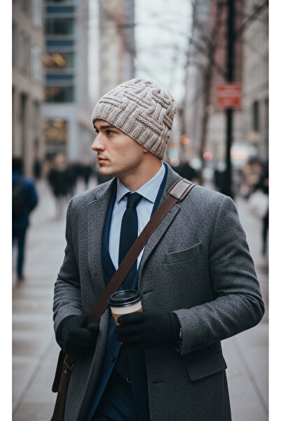 bi ters bi düz Elörgüsü Men's Beret