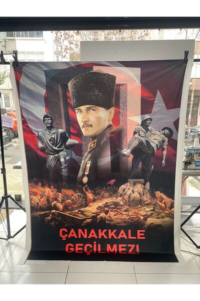PROMISEBACKDROP2 150x200 Cm 18 Mart Çanakkale Zaferi Fonu Okul Panoları, Etki...