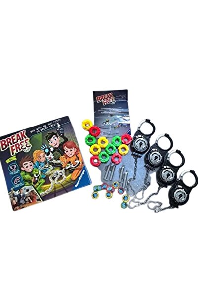 Premium Unlock Game Handcuffs Challenge Board Game – Interactive Puzzle & Esc...
