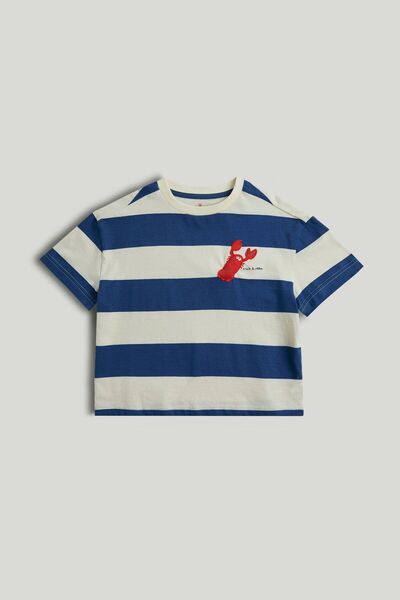 MOTHERCARE Striped Lobster T-Shirt