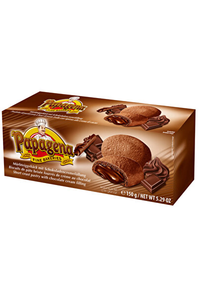 Papagena Biscuiți cu cremă de ciocolată 150g