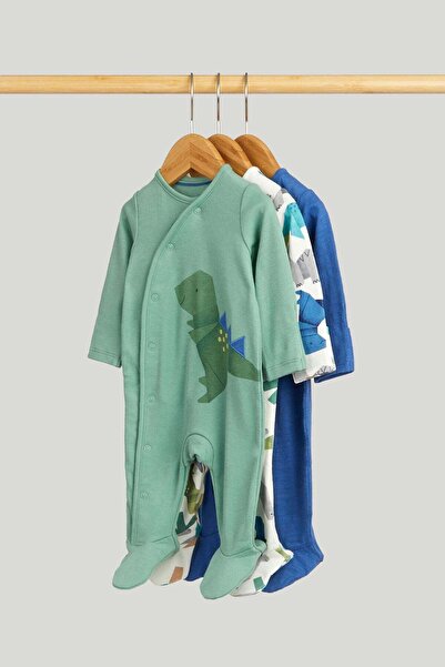 MOTHERCARE مجموعة من 3 قطع ملابس ديناصورات متكاملة