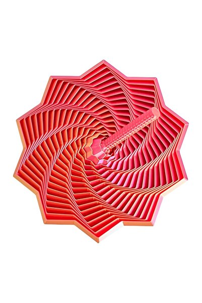 Flippy Decompression Toy, Flippy, 3D Star Model, DuoChrome, Spiral Handle, An...