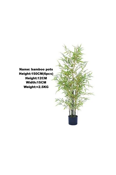 Generic 150cm artificial bamboo decoration, suitable for living rooms/balconi...
