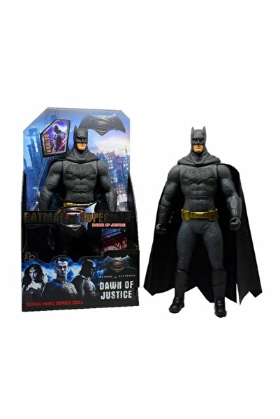 Premium مجسم باتمان - مجسم بطل خارق من فيلم فجر العدالة مع عباءة، قطعة قابلة ...